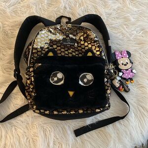 DOYEN WORLD kids sequins backpack with Mickey wallet
